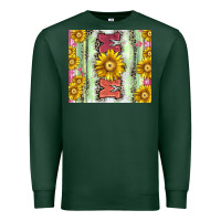 Sports Green Mom leopard Premium Sweatshirt - CowGirlArtShop
