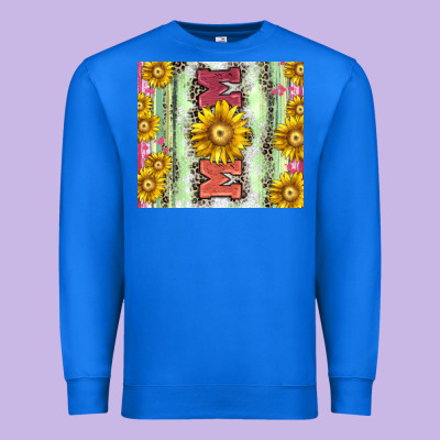 Mom Leopard Premium Sweatshirt Designed By Cowgirlartshop