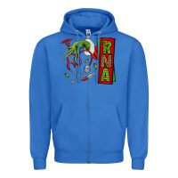 True Royal Christmas Character Zipper Hoodie - NancyCooperArtShop