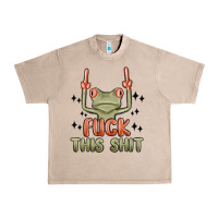 French Oak fuck this shit Urban Heavy Tee - MaliasSmallBusiness