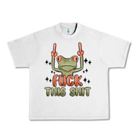 Lunar Rock fuck this shit Urban Heavy Tee - MaliasSmallBusiness