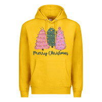 Lemon merry christmas trees Premium Hoodie - CowGirlArtShop