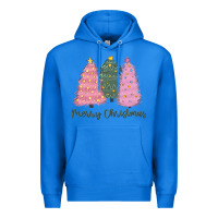 True Royal merry christmas trees Premium Hoodie - CowGirlArtShop