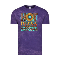 Cloud Purple hot mess express Vintage Tee - JahusDesignShop