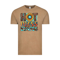 Vintage Coffee hot mess express Vintage Tee - JahusDesignShop