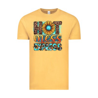 Vintage Mustard hot mess express Vintage Tee - JahusDesignShop
