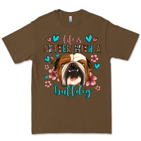 Cacao life is better with a bulldog Premium Tee - Jasminsmagicworld