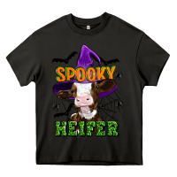 Asphalt Spooky heifer halloween Heavy Core Tee - Artiststas