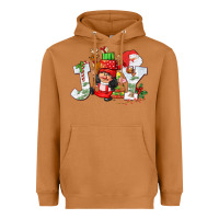 Meerkat christmas joy girl gnome Heavyweight Hoodie - CowGirlArtShop