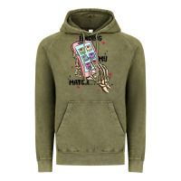 Vintage Olive finding my match Vintage Hoodie - MaliasSmallBusiness