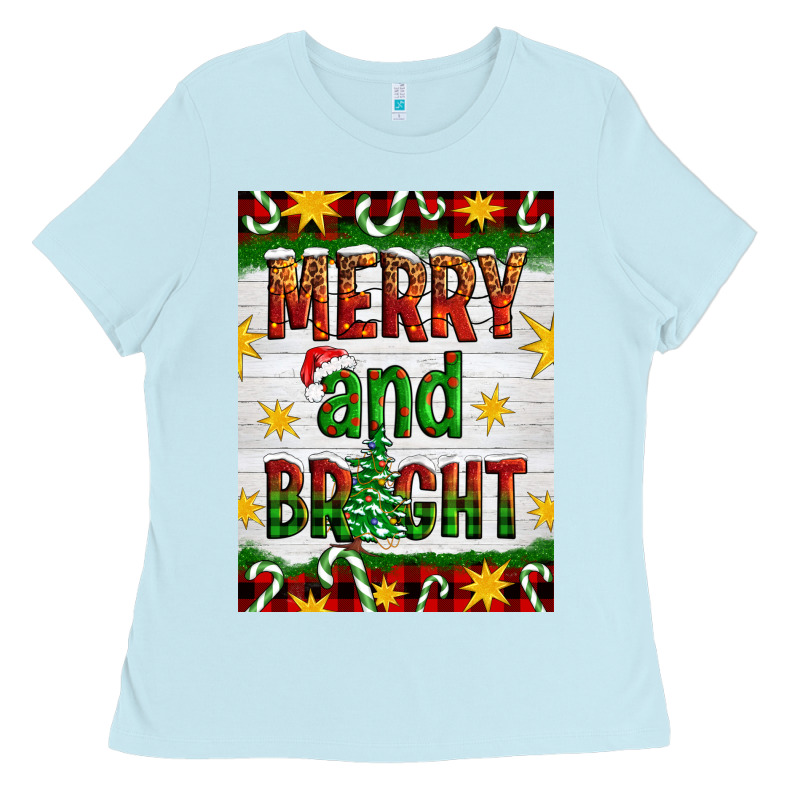 Merry And Bright Ladies Tee by Artiststas | Teevron