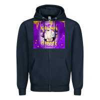 Navy Freak In The Sheets Zipper Hoodie - texasbilliewilder