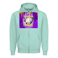 Seafoam Freak In The Sheets Zipper Hoodie - texasbilliewilder