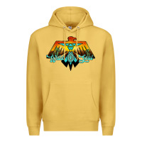 Antique Gold thunderbird wild soul Premium Hoodie - JahusDesignShop