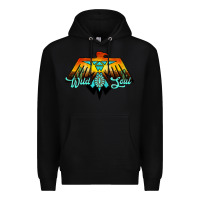 Black thunderbird wild soul Premium Hoodie - JahusDesignShop