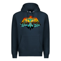 Navy thunderbird wild soul Premium Hoodie - JahusDesignShop