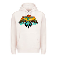 Pale Pink thunderbird wild soul Premium Hoodie - JahusDesignShop