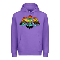 Purple thunderbird wild soul Premium Hoodie - JahusDesignShop
