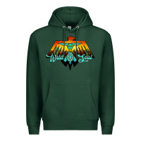 Sports Green thunderbird wild soul Premium Hoodie - JahusDesignShop