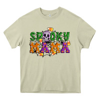 Mossy Spooky mama Heavy Core Tee - Artiststas