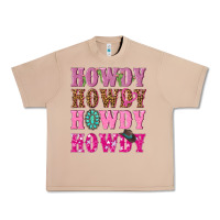 Burro pink howdy howdy howdy Urban Heavy Tee - NancyCooperArtShop
