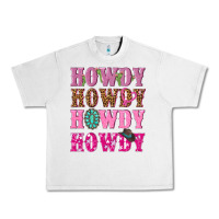 Lunar Rock pink howdy howdy howdy Urban Heavy Tee - NancyCooperArtShop