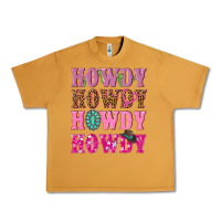 Peanut Butter pink howdy howdy howdy Urban Heavy Tee - NancyCooperArtShop