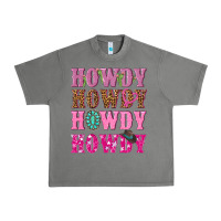Tornado pink howdy howdy howdy Urban Heavy Tee - NancyCooperArtShop