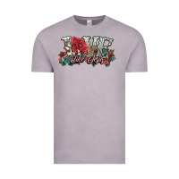 Vintage Zinc love like jesus roses Vintage Tee - NancyCooperArtShop