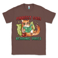Chestnut purrfect cozy reading vibes Classic Tee - MaliasSmallBusiness