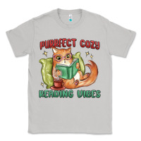 Moon Dust purrfect cozy reading vibes Classic Tee - MaliasSmallBusiness