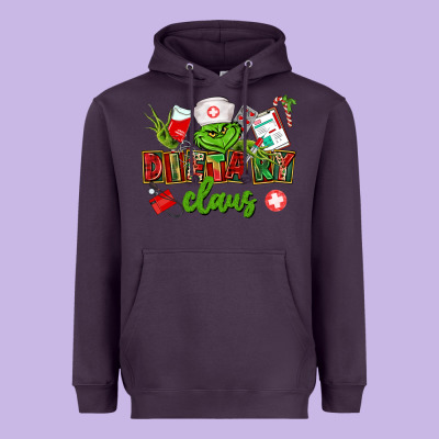 Dietary Claus Heavyweight Hoodie Designed By Cowgirlartshop