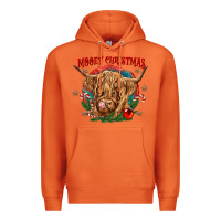 Carrot mooey christmas Premium Hoodie - CowGirlArtShop