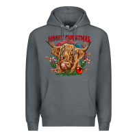 Rock mooey christmas Premium Hoodie - CowGirlArtShop