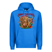 True Royal mooey christmas Premium Hoodie - CowGirlArtShop