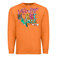 Carrot resting nurse face Premium Sweatshirt - CowGirlArtShop