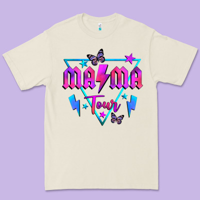 Mama Tour Front Premium Tee Designed By Jahusdesignshop