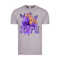 Vintage Zinc Hope all Cancers nails Vintage Tee - NancyCooperArtShop