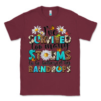 Burgundy ive survived too many storms to be bothered by rai Classic Tee - NancyCooperArtShop