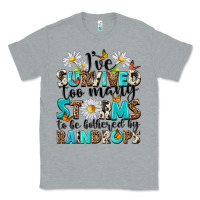 Heather Grey ive survived too many storms to be bothered by rai Classic Tee - NancyCooperArtShop