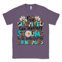 Lavender ive survived too many storms to be bothered by rai Classic Tee - NancyCooperArtShop