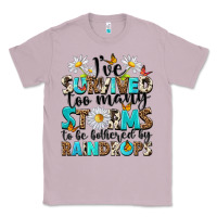 Lilac ive survived too many storms to be bothered by rai Classic Tee - NancyCooperArtShop