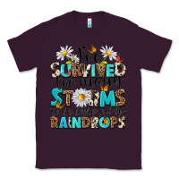 Plum ive survived too many storms to be bothered by rai Classic Tee - NancyCooperArtShop