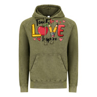 Vintage Olive teach love inspire Vintage Hoodie - MaliasSmallBusiness