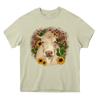 Mossy charolais leopard cactus sunflower Heavy Core Tee - JahusDesignShop