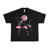 Black skeleton ballerina Urban Heavy Tee - MaliasSmallBusiness