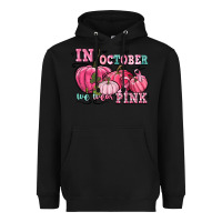 Black in october we wear pink Heavyweight Hoodie - CowGirlArtShop