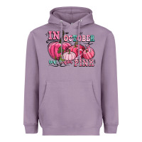 Lavender in october we wear pink Heavyweight Hoodie - CowGirlArtShop