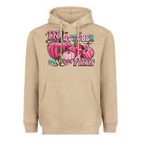 Mushroom in october we wear pink Heavyweight Hoodie - CowGirlArtShop