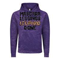 Cloud Purple mascara leopard done Vintage Hoodie - MaliasSmallBusiness